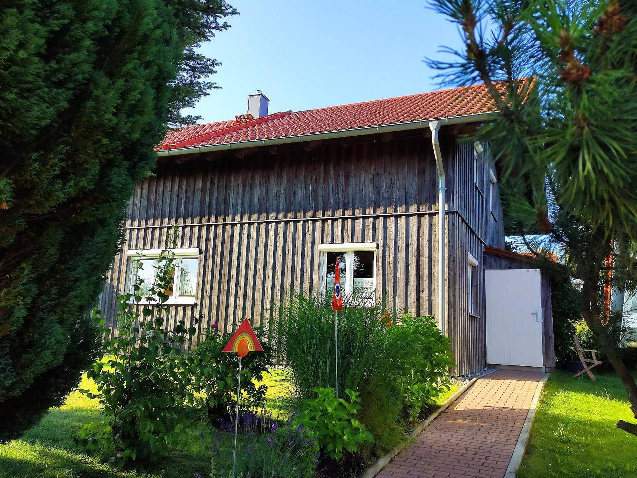 Haus Schönbrunner - Ferienhaus mit Holzterrasse in Hohenau, Ostbayern