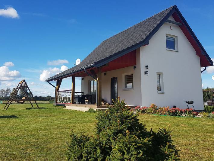 Dom dla 7 osób, z Ogród i Sauna w Słowiński Park Narodowy