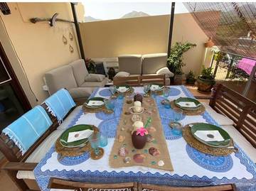 Gîte pour 4 personnes, avec vue ainsi que terrasse et piscine, animaux acceptés à Llíber