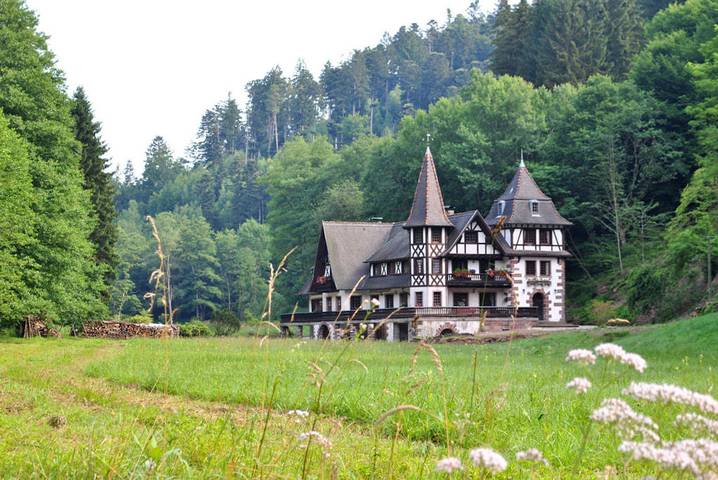 Gîte pour 12 personnes, avec Balcon et Terrasse ainsi que Jardin et Sauna