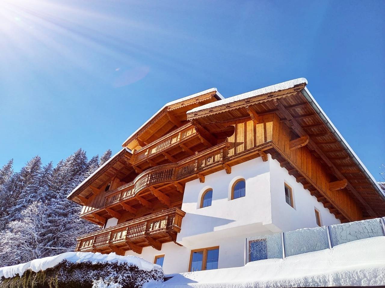 Appartement de vacances entier, Appartement de vacances pour 6 personnes avec vue in Wildschönau, Alpes de Kitzbühel