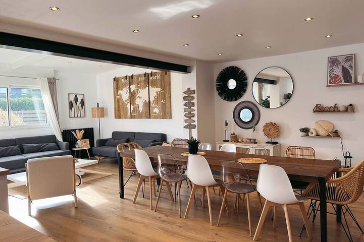 Ferienhaus für 14 Personen, mit Garten und Terrasse