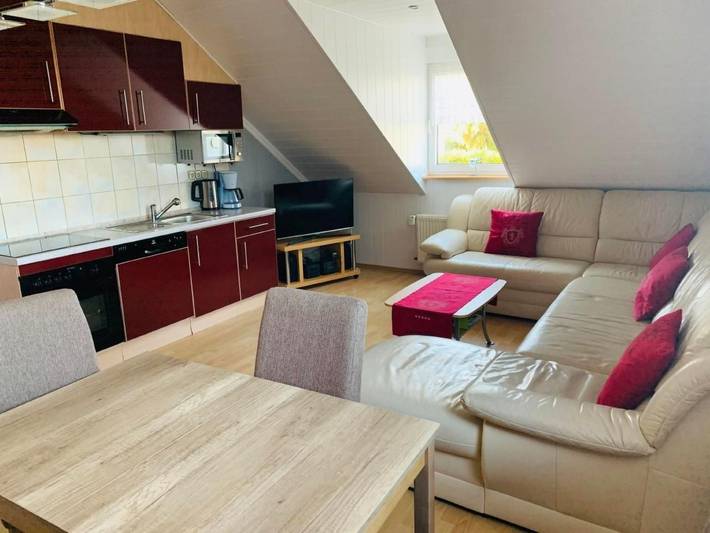 Ferienwohnung für 4 Personen, mit Balkon und Garten sowie Ausblick im Hunsrück - 4
