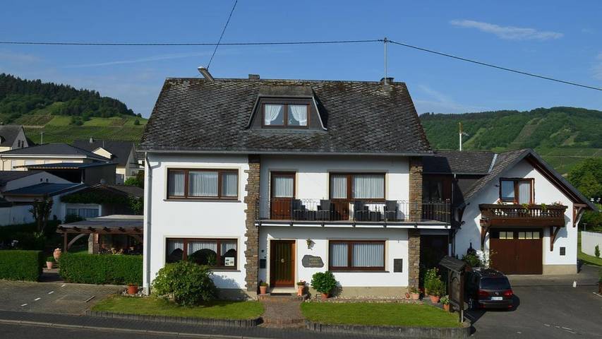 Ferienwohnung für 3 Personen, mit Sauna und Garten sowie Terrasse, mit Haustier in Leiwen