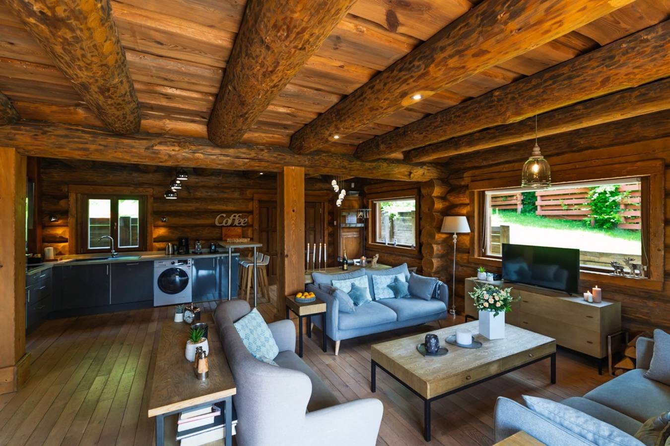 Chalet voor 9 personen met sauna in Liézey, Parc naturel régional des Ballons des Vosges