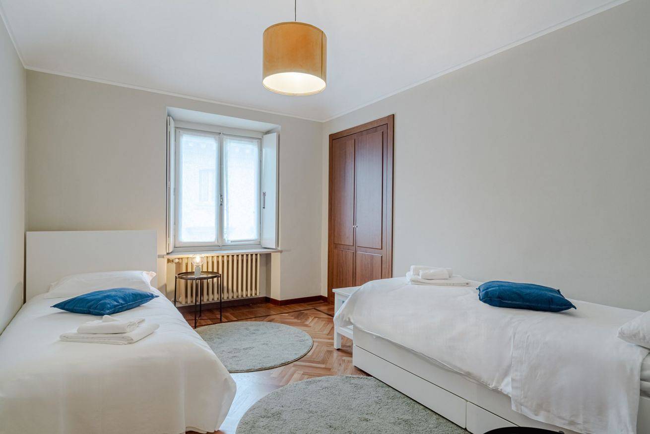 Ganze Wohnung, Ferienwohnung für 9 Personen mit Balkon/Terrasse in Turin, Turin Provinz