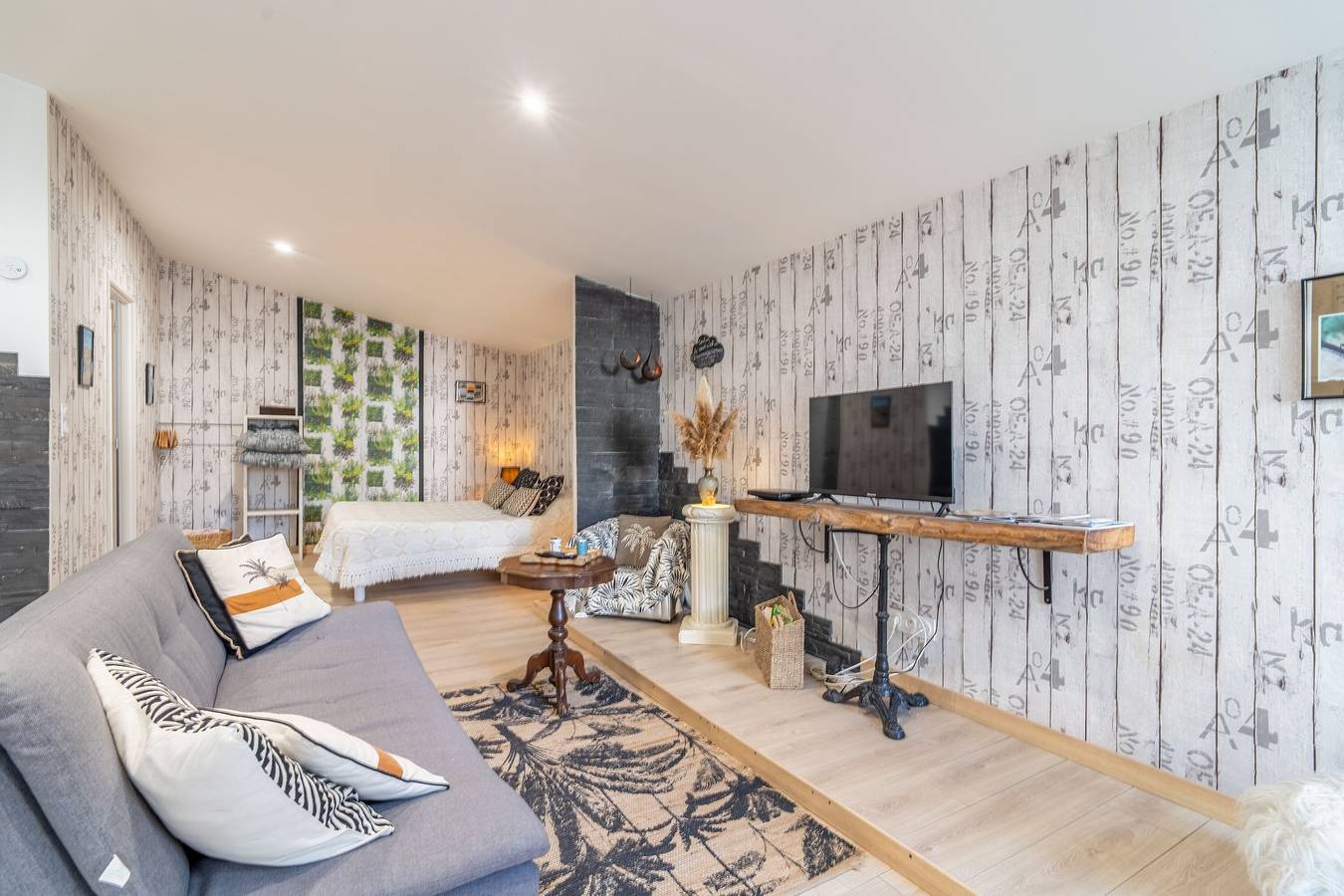 Apartamento entero, Apartamento 'Gîte La Tchoupetta' con Wi-Fi y aire acondicionado in Peyriac-de-Mer, Region de Narbonne