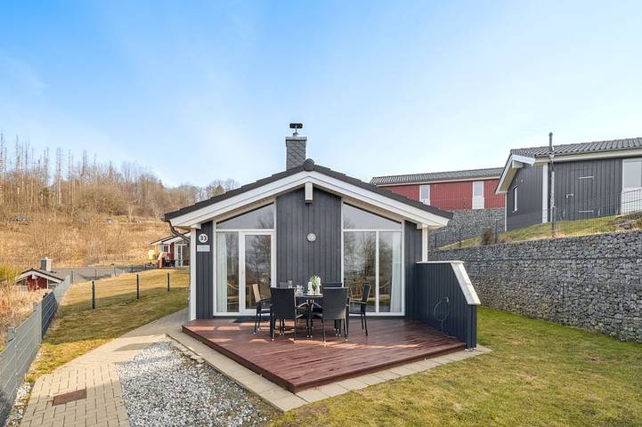 Ferienhaus für 6 Personen, mit Terrasse und Sauna sowie Garten, mit Haustier - 1