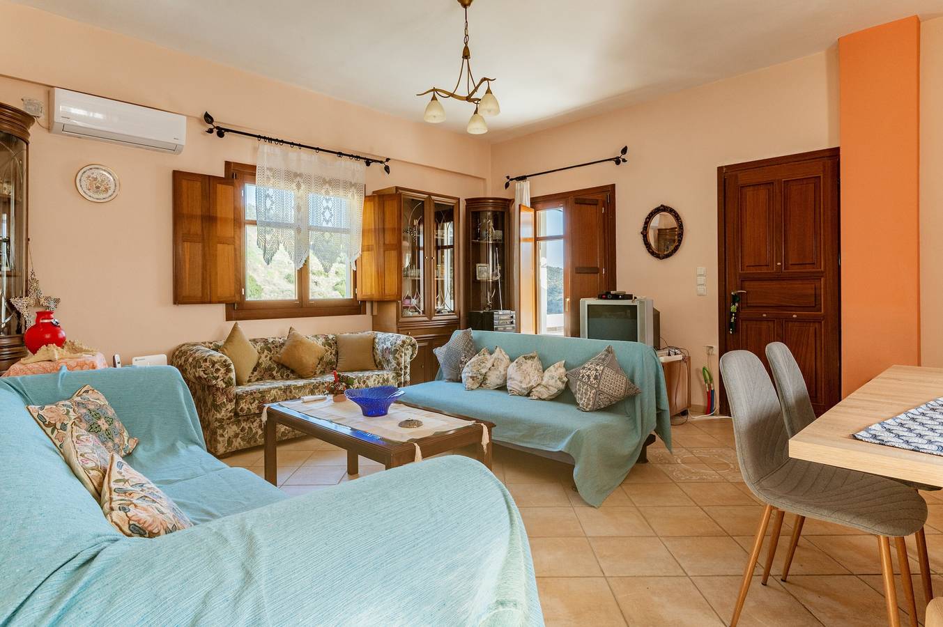 Vakantiehuis 'Moraki Apartment 2 Andros' met prive terras, Wi-Fi en airconditioning in Andros