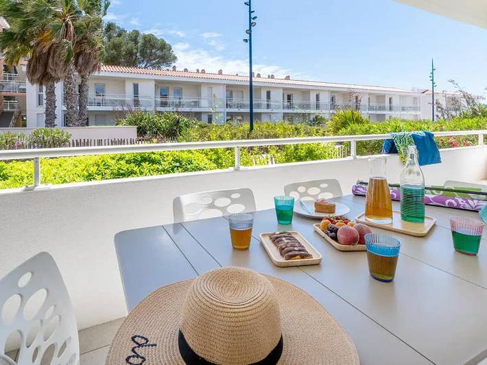 Apartamento entero, Résidence Goélia Cap Azur - Piso 6 personas - G/360_2 Habitaciones Cabina 6 Personas in Saint-Mandrier-sur-Mer, Costa mediterránea (Francia)