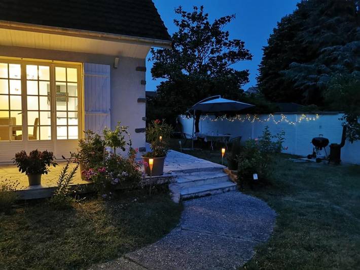 Maison de vacances pour 8 personnes, avec jardin