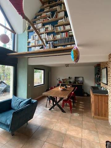 Gîte pour 12 personnes, avec terrasse et vue, animaux acceptés à Samois-sur-Seine