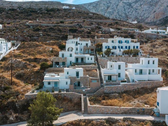 Location de vacances pour 6 personnes, avec vue et jardin dans Amorgos - 3