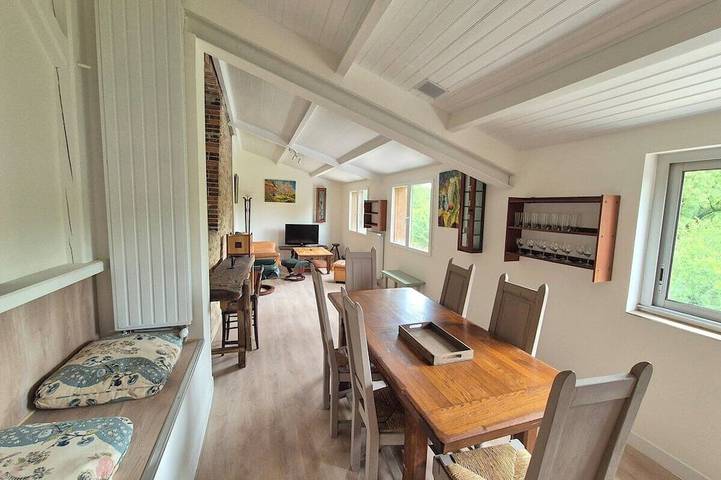 Maison de vacances pour 8 personnes, avec jardin