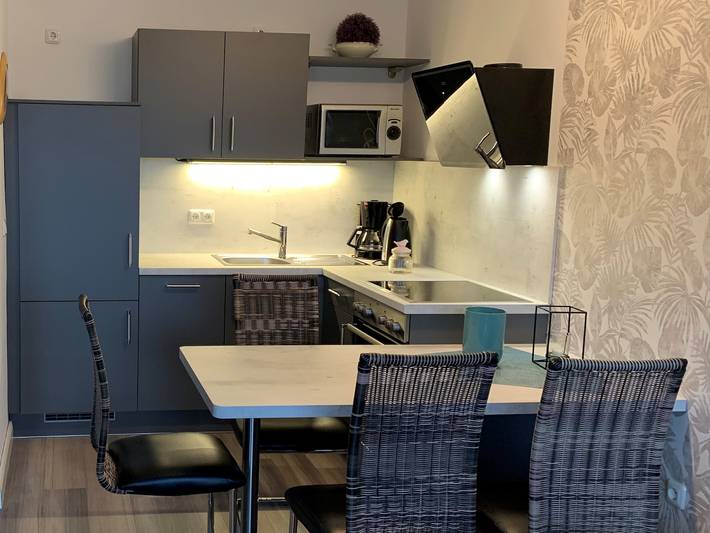 Ferienwohnung für 4 Personen, mit Balkon und Balkon/Terrasse sowie Terrasse und Seeblick in Büsum - 4