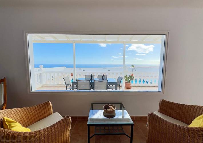 Casa rural para 8 personas, con terraza además de piscina y vistas en San Bartolomé - 4