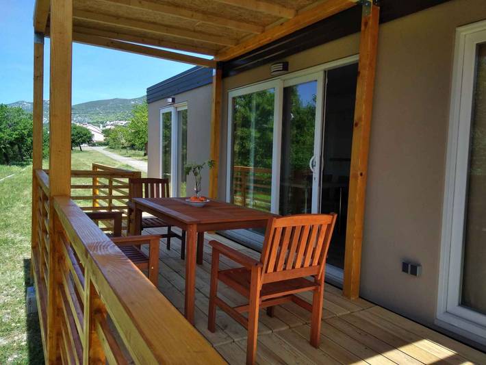 Camping für 6 Personen, mit Garten, mit Haustier in Klenovica