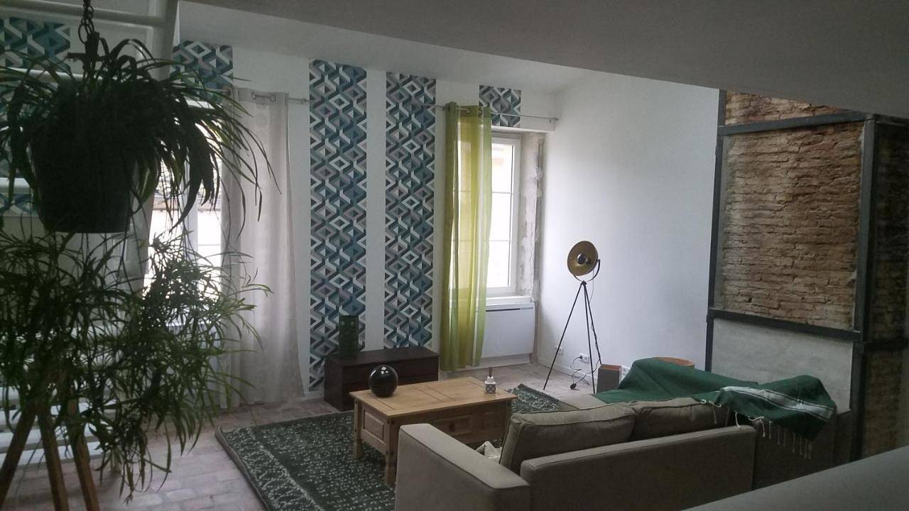 Appartement entier, Tournus Castrum Romain- Loft 90m2 - 3 Étoiles - petit Box Vélo - 5mn Autoroute in Tournus, Région de Mâcon