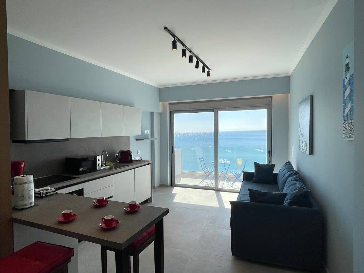 Studio entier, Charaki Sea Breeze Modern Studio with Sea View in Charaki, Rhodes