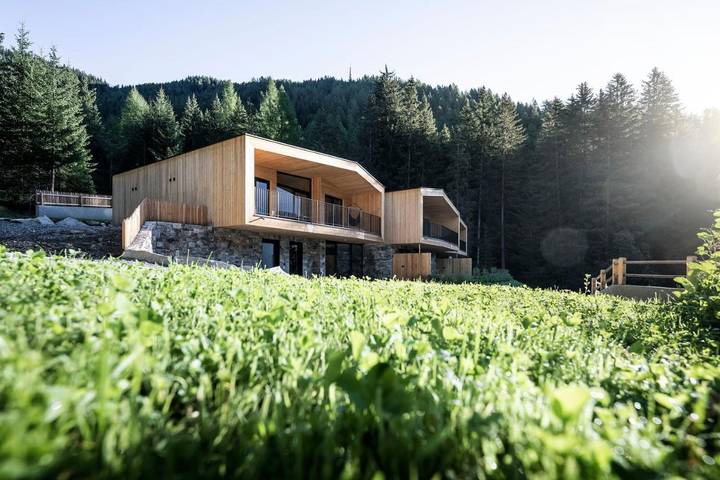 Lodge für 6 Personen, mit Garten und Ausblick sowie Sauna in Südtirol - 2
