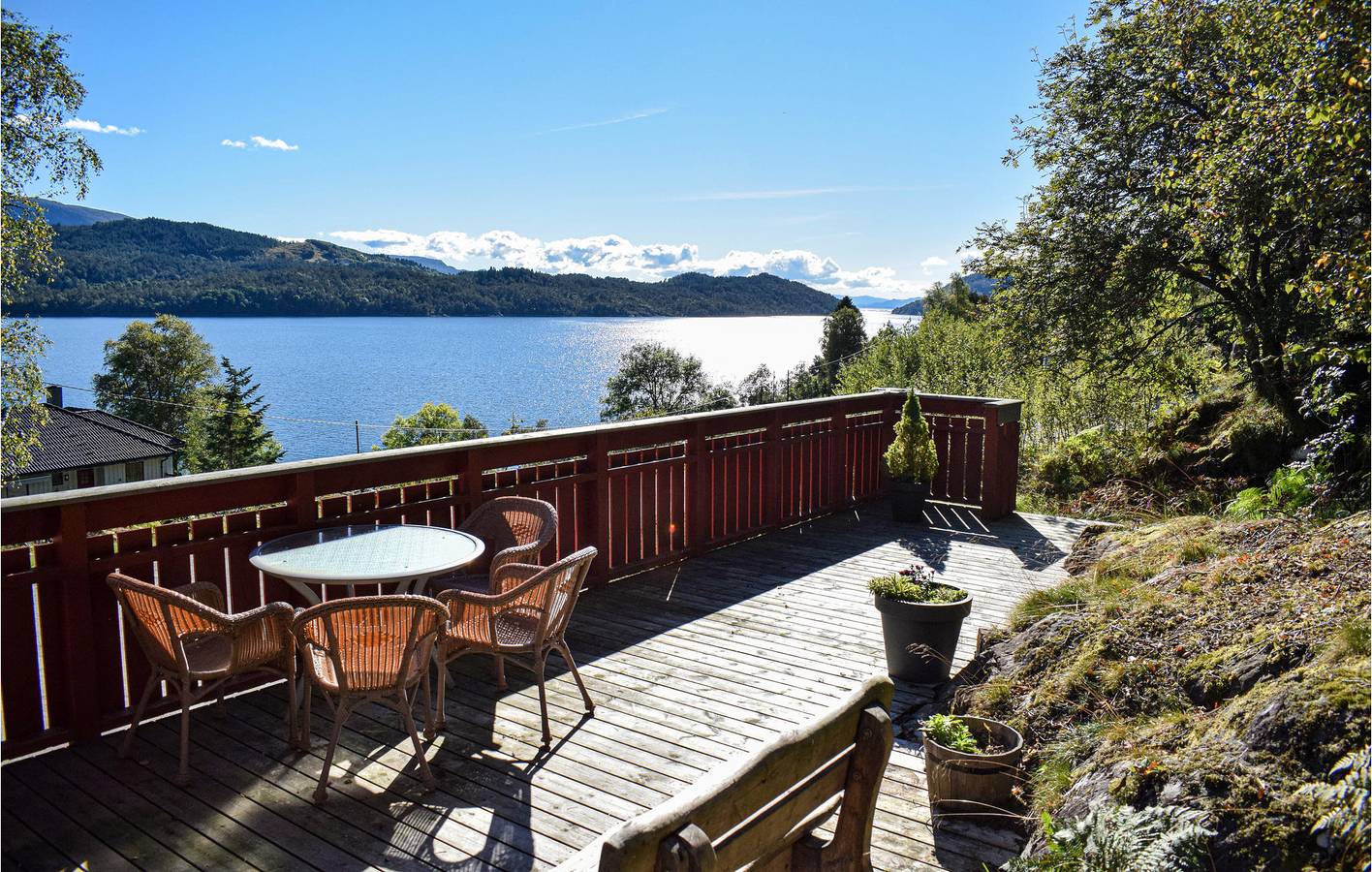 Ferienhaus für 6 Personen mit Terrasse in Os