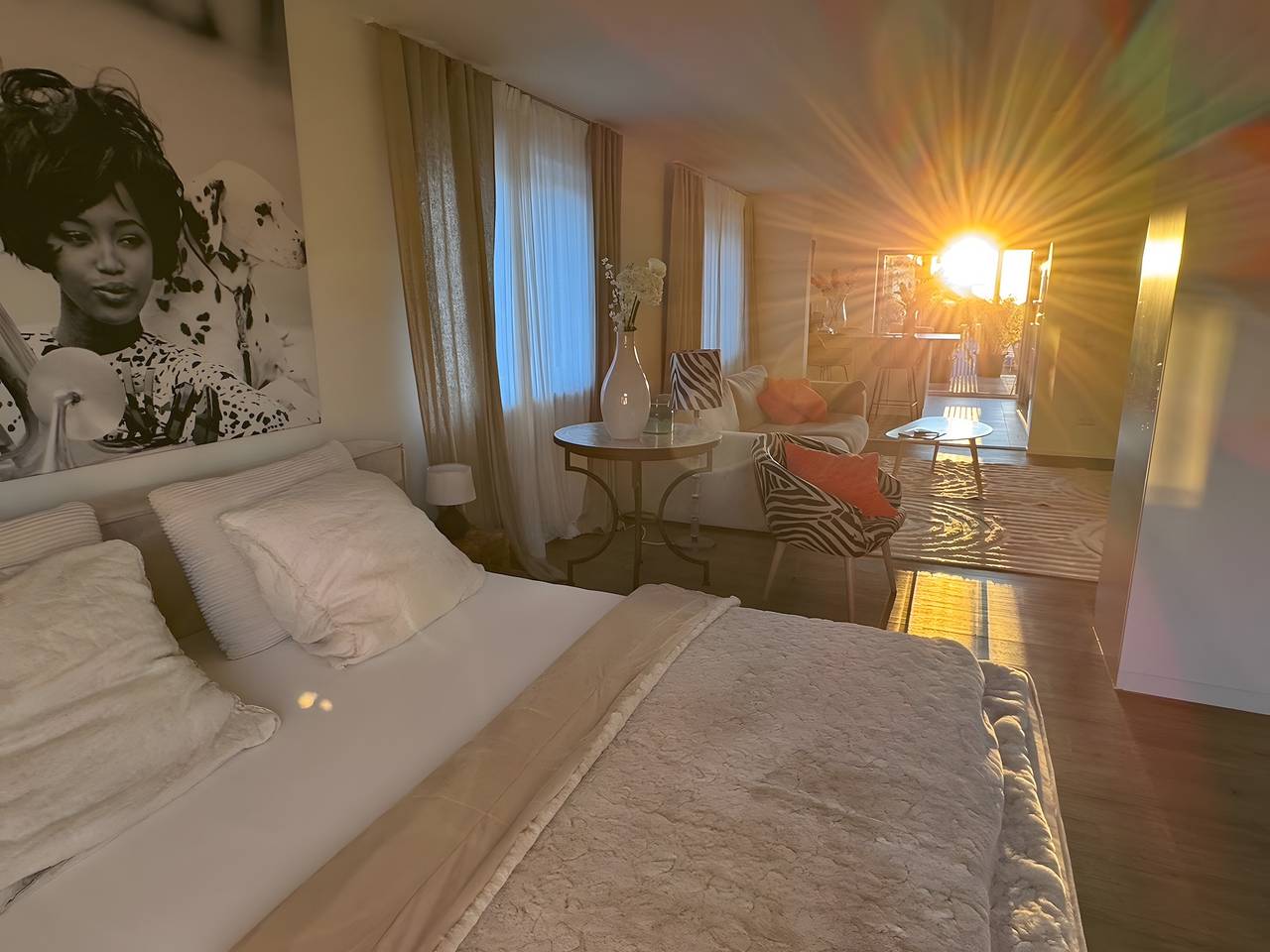 Vakantiewoning 'Seeapartment Höri' met balkon en wifi, foto 12