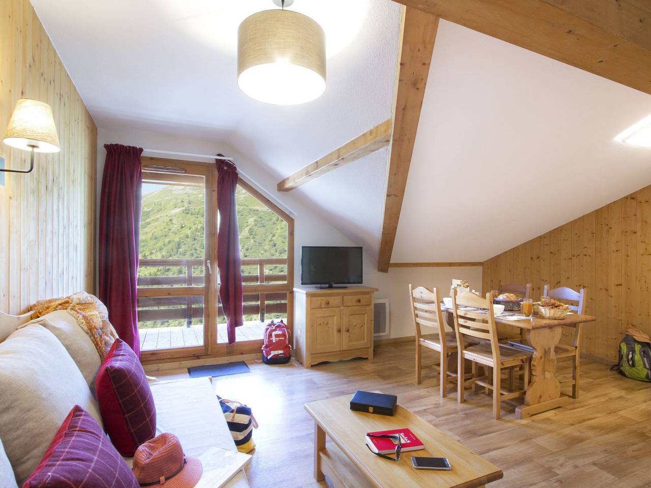 Geheel appartement, Odalys Référence Le Grand Panorama 1 in Valmeinier, Saint-Jean-de-Maurienne regio