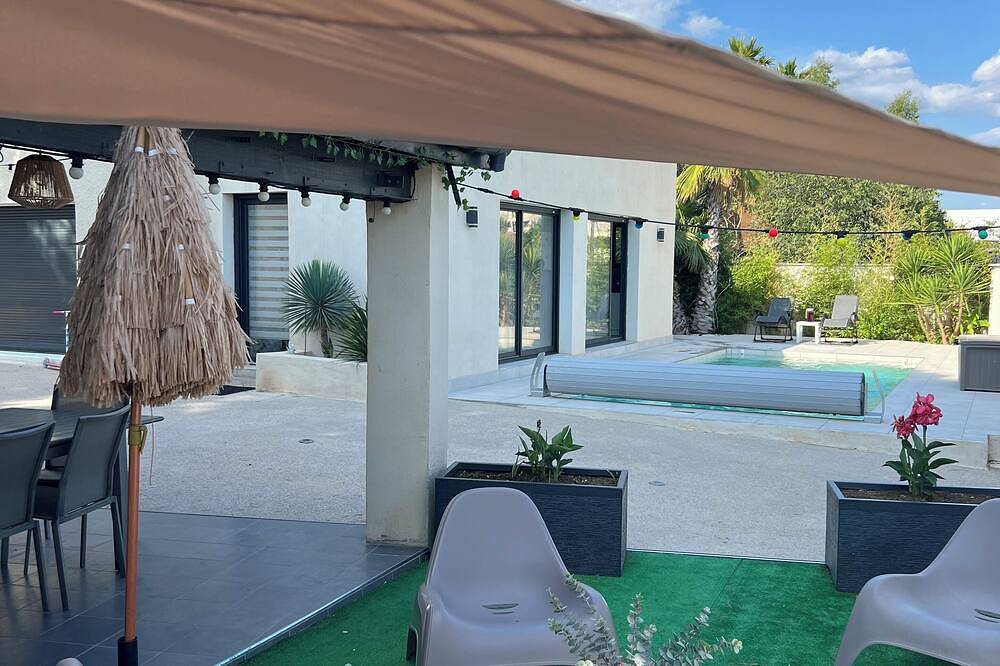 Villa 10/12 Pers Piscine et Salle de Jeux, Poche des Plages et de Montpellier in Mauguio, Côte d'Améthyste