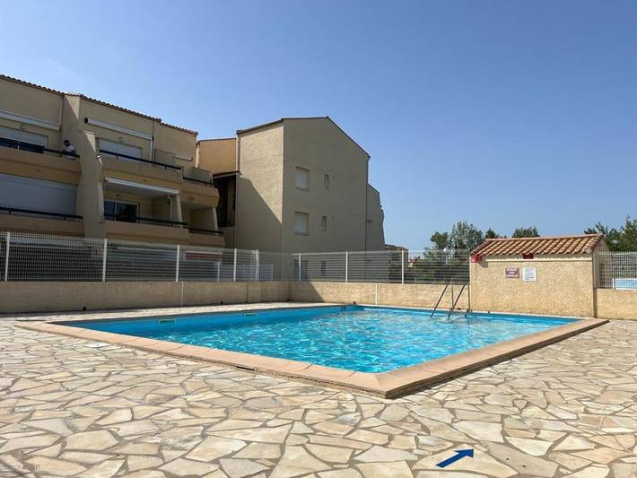 Appartement de vacances pour 4 personnes, avec piscine et terrasse à Marseillan