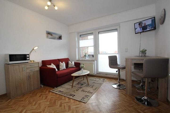 Ferienwohnung für 2 Personen, mit Balkon in Dornumersiel