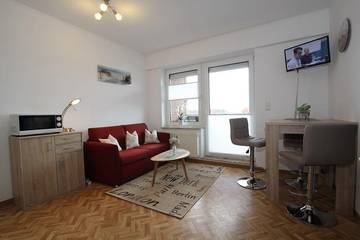 Ferienwohnung für 2 Personen, mit Balkon in Dornumersiel