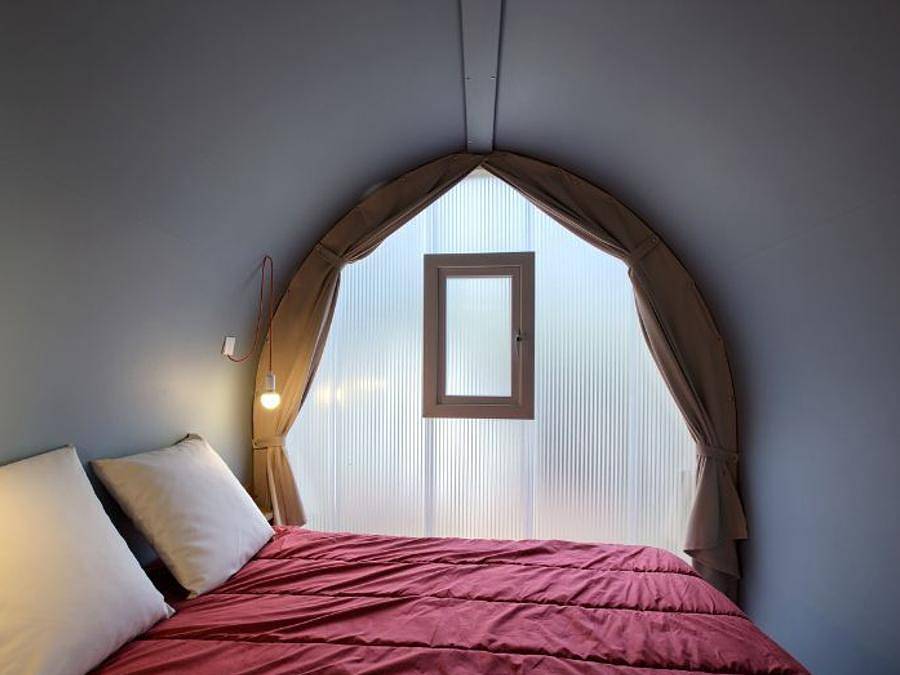 Camping L'Orée Du Bois - Tienda de campaña 4 personas - Coco Sweet 2 habitaciones 16m² - sin baño in Hourtin, Parque natural regional del Médoc