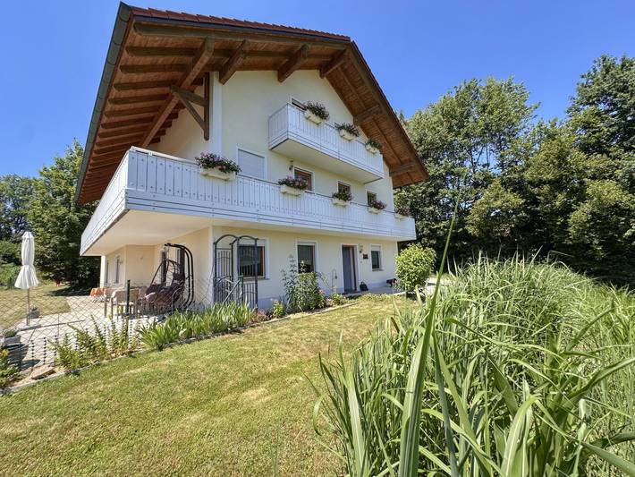 Ferienwohnung für 6 Personen, mit Garten und Sauna, mit Haustier