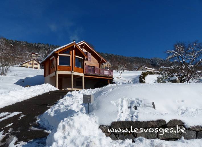Chalet pour 6 personnes, avec jardin et terrasse