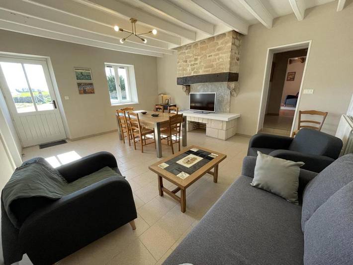 Location de vacances pour 5 personnes, avec Terrasse et Jardin à Manthelan