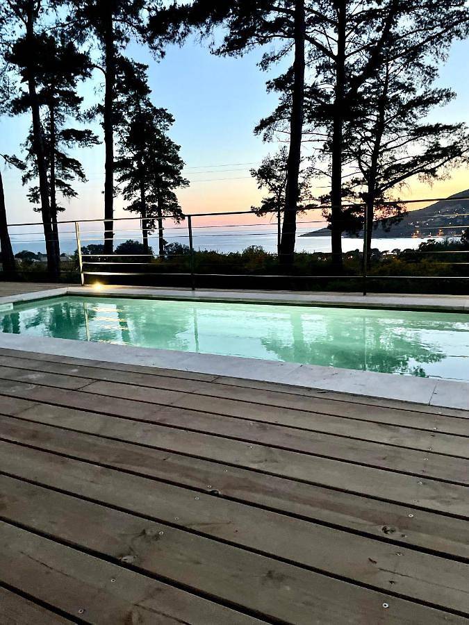 Villa pour 4 personnes, avec piscine ainsi que vue et jardin dans Sagone - 4