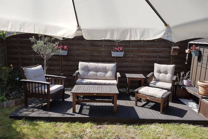 Maison de vacances pour 6 personnes, avec Terrasse à Lion-sur-Mer
