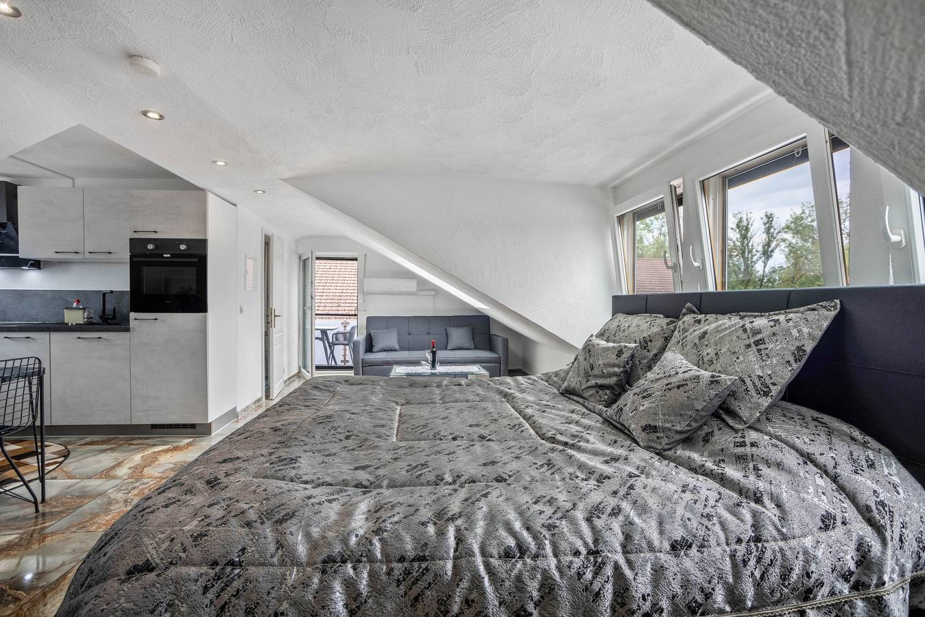 Geheel appartement, Appartement 'König' met Balkon en Wi-Fi in Kempten in Allgäu, Zwaben (Bayern)