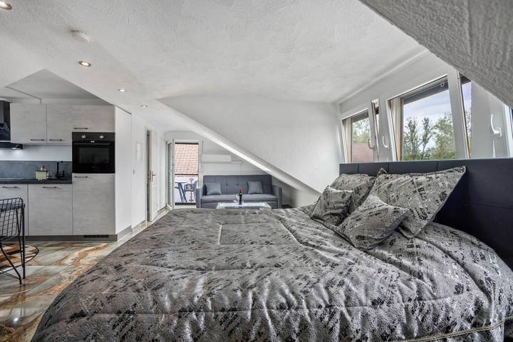 Appartement entier, Appartement « König » avec balcon et Wi-Fi in Kempten, Souabe (Bavière)