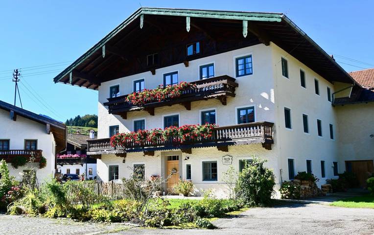 Ferienhaus für 4 Personen, mit Balkon und Garten in Bergen (Chiemgau)