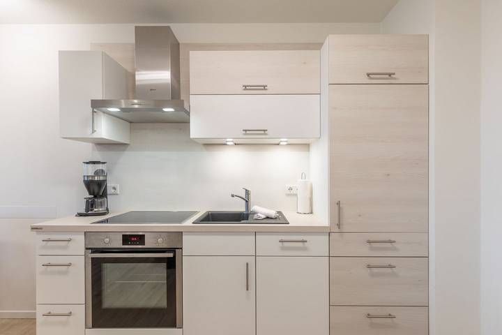Ferienwohnung für 4 Personen, mit Terrasse und Garten sowie Seeblick und Ausblick in Nordstrand - 4