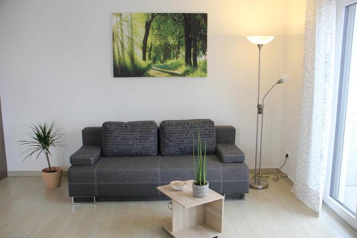 Ferienwohnung für 4 Personen, mit Balkon und Terrasse sowie Ausblick in Langenbach