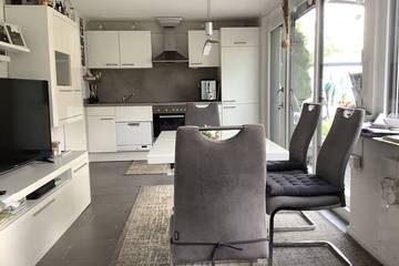 Ferienwohnung für 4 Personen, mit Garten und Terrasse sowie Pool und Sauna in Strullendorf