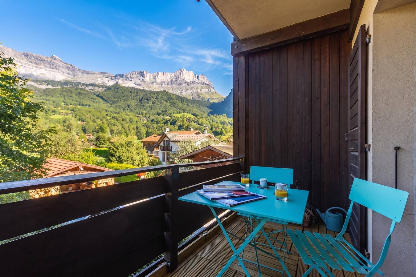 Ganze Wohnung, Apt La Sauvageonne in Servoz Balcony & Mountain views in Servoz, Region Bonneville