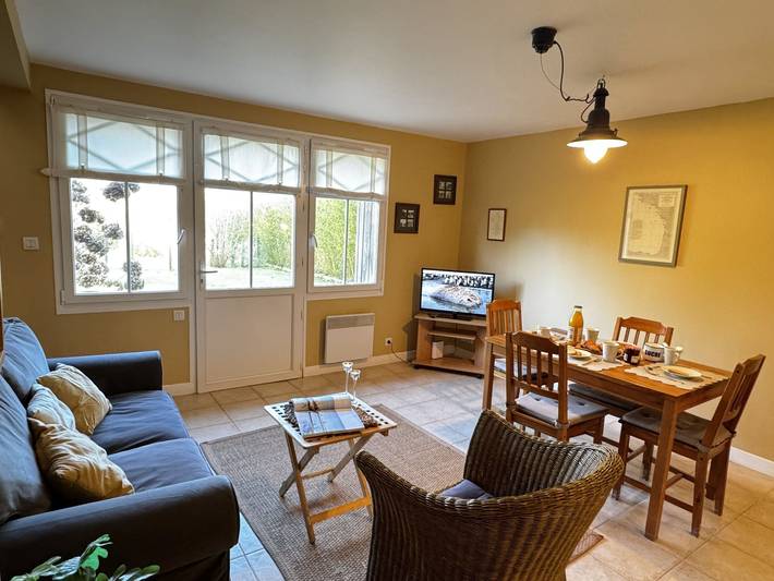 Gîte pour 4 personnes, avec jardin et terrasse, animaux acceptés à Cancale