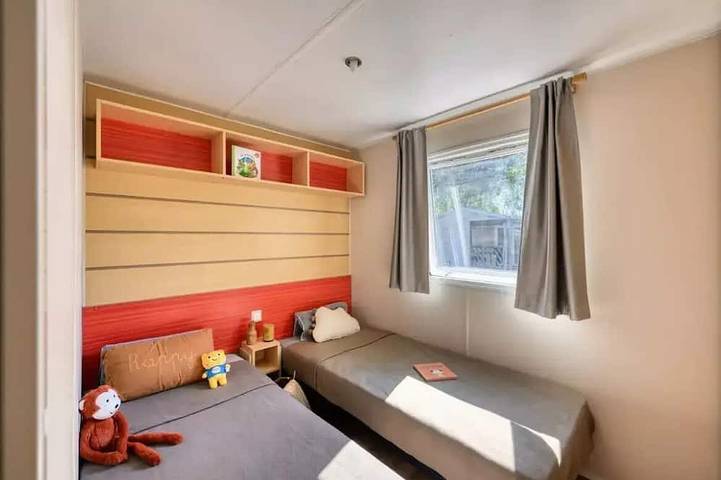 Mobil home pour 6 personnes, avec terrasse dans Lac de Cadeuil - 3