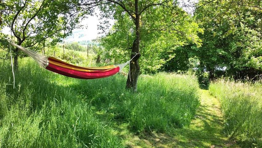 Ferienwohnung für 9 Personen, mit Garten