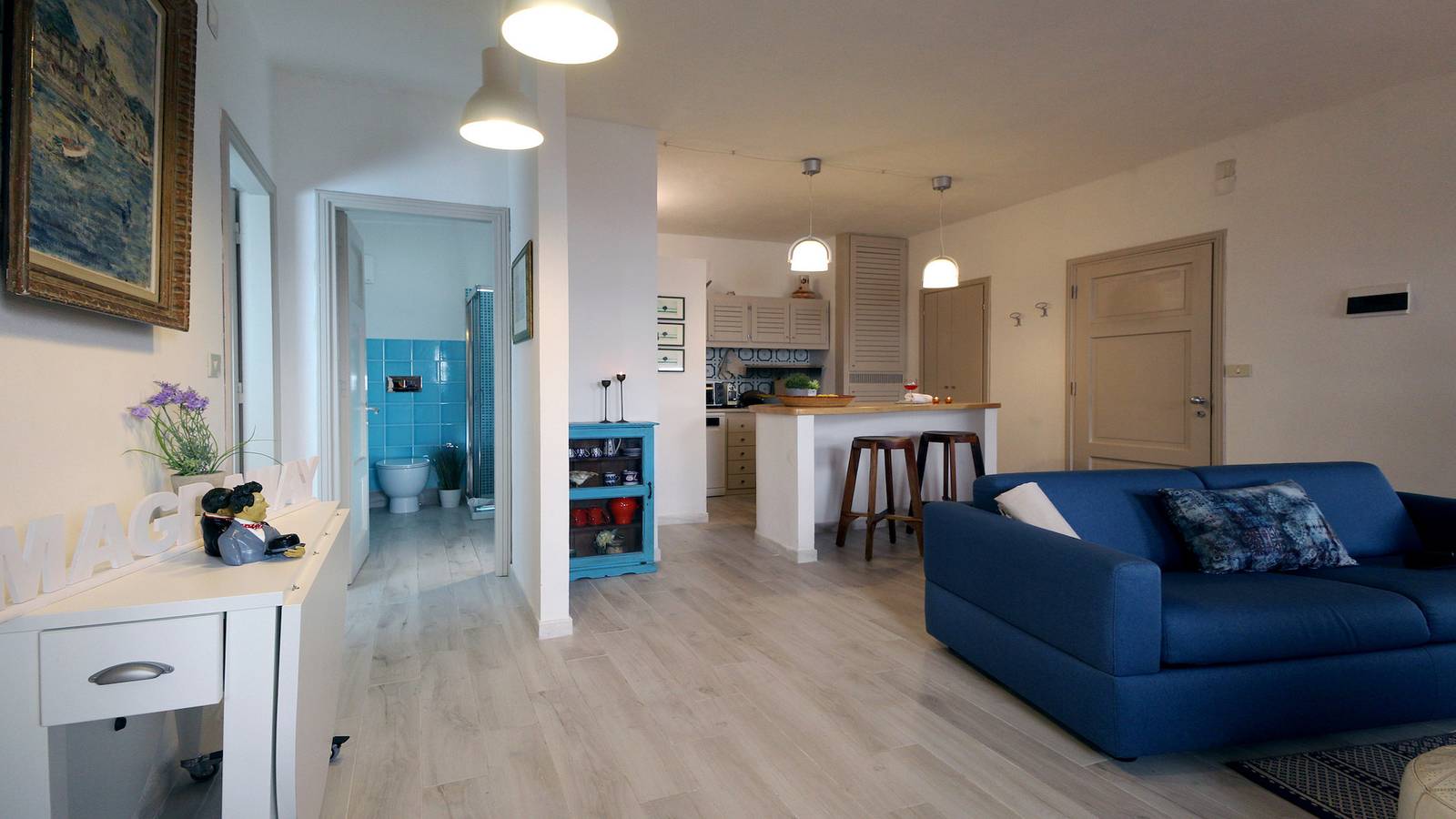 Ganze Wohnung, Ferienwohnung für 4 Personen mit Balkon in Parco Nazionale dell'Arcipelago di La Maddalena, La Maddalena