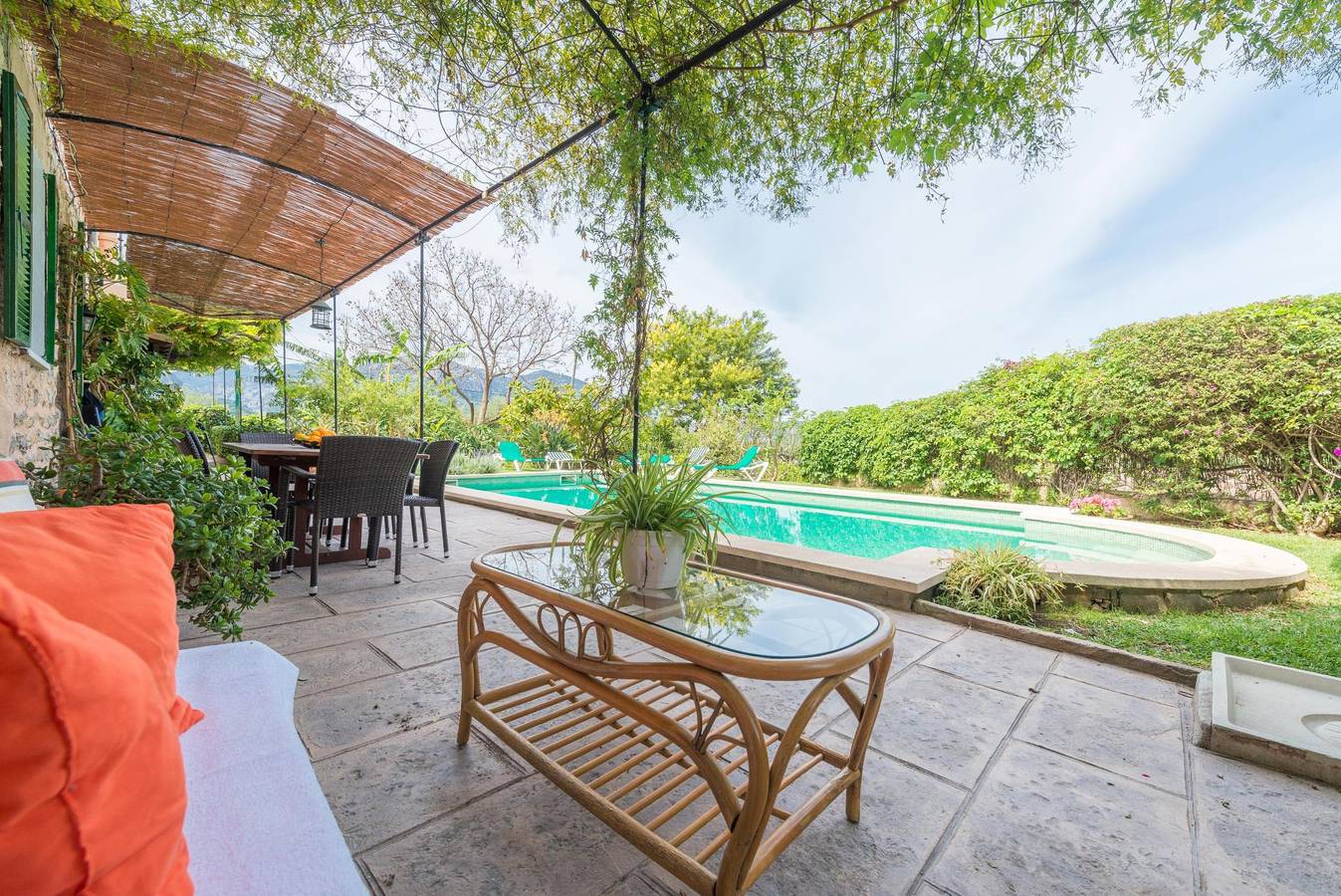 Cas Patro Lau - Villa mit privatem Pool in Fornalutx. Kostenloses Wlan in Biniaraix, Fornalutx