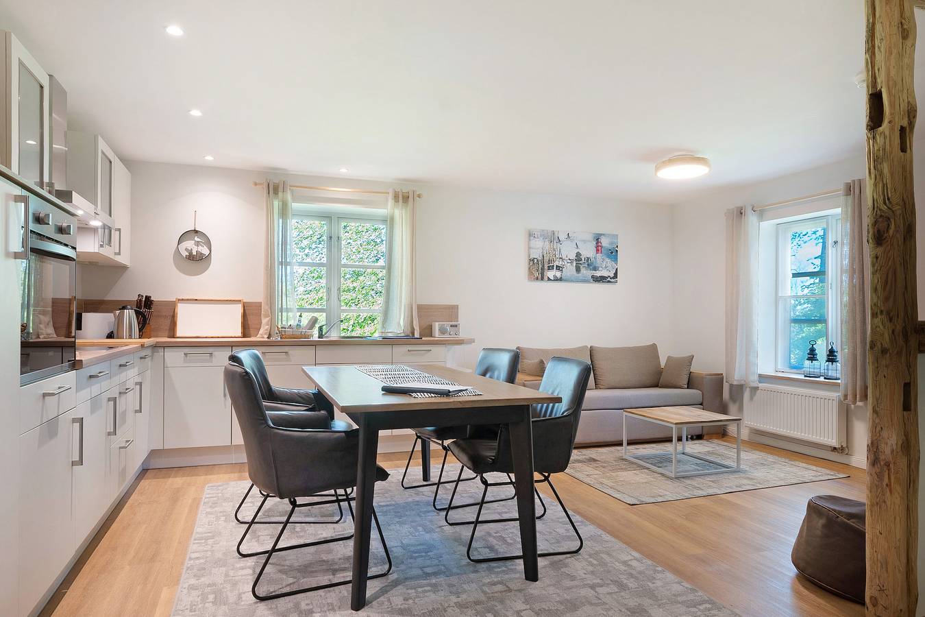 Ganze Wohnung, Ferienwohnung 'Fewo 5' mit Privatterrasse, Gemeinschaftsgarten und Wlan in Oldenswort, Eiderstedt